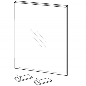 Clear Acrylic Wall Poster Frame (4"x6")