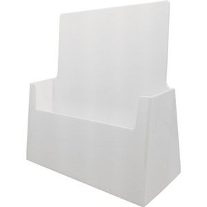 White Wall/Countertop Letter Size Holder (8.5"x11")