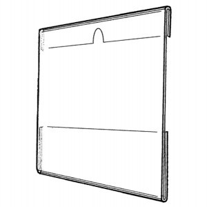Durable Wall Frame w/ Notch (5"x7")