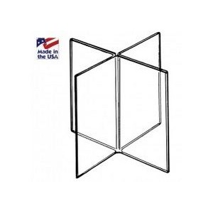 Eight Sided Acrylic Table Tent (4"x6")