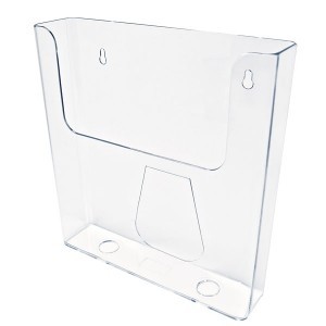 Wall Mount Pamphlet Holder (8 1/2"x11"x2" Insert)
