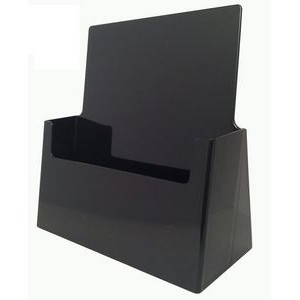 Black Wall/Countertop Letter Size Holder (8.5"x11")