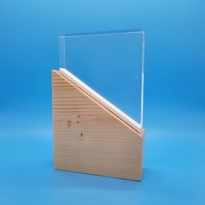 Arbre - Rocheux awards reclaimed wood and acrylic block