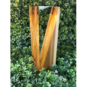 Arbre - Cascades awards reclaimed wood and acrylic column