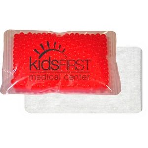 Cloth-Backed, Gel Beads Cold/Hot Therapy Pack (4.5"x6")