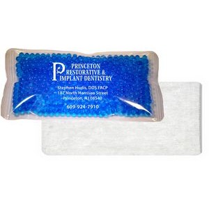 Cloth-Backed, Gel Beads Cold/Hot Therapy Pack (4.5"x 8")