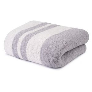 Queen Blanket - Multi Striped - Soapstone / Steel - 70*90