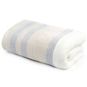 King Blanket - Multi Striped - Soapstone / Linen / Creme - 88*98