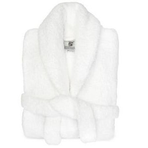 Adult Robe - Signature Shawl Collar - White - XL