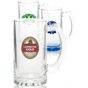 16 Oz. Sports Glass Beer Steins Mug