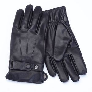 Royce Leather Men's Lambskin Touchscreen Gloves