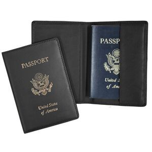 Passport Cover in Genuine Leather