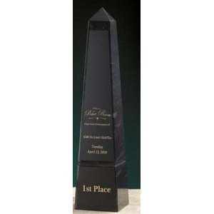 18" Genuine Marble Super Obelisk Award