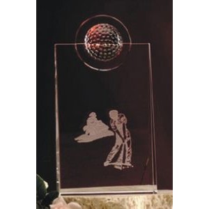 Crystal Golfers Choice Award (5"x9")