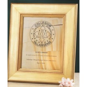 Custom Genuine Marble Executive Gold Plaque (9"x12")