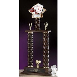 22" Poker Trophy
