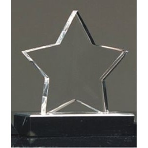 7" Optical Crystal Star Award