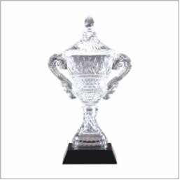 Champion Crystal Cup Award w/Base
