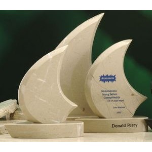 Large Classic Sail Boat Award (8"x11")
