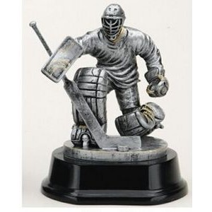 6" Resin Hockey Goalie Award
