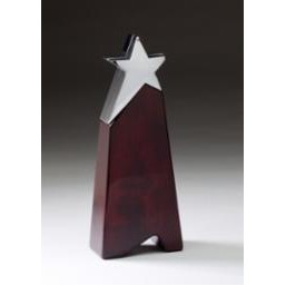 11" Rosewood Shooting Star Award
