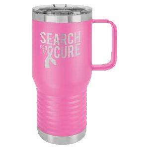 20 Oz. Polar Camel Pink Vacuum Insulated Travel Mug w/Slider Lid