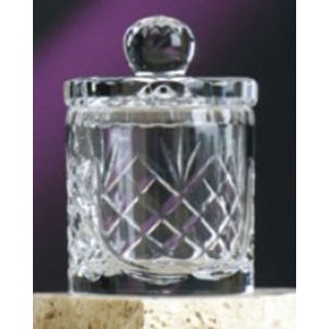 6" Crystal Cookie/Candy Barrel