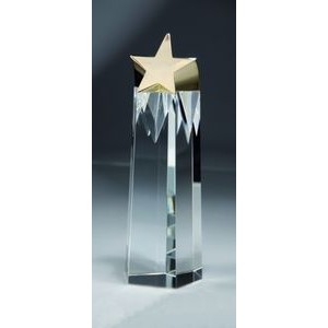 Golden Crystal Star Award (3.5"x10.5")