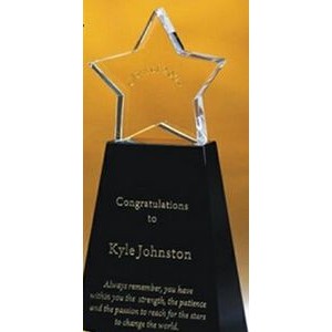 Crystal Star Award (7"x3.5"x1.75")