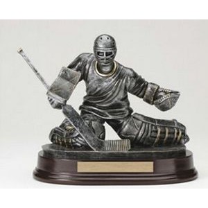 7" Resin Hockey Goalie Award