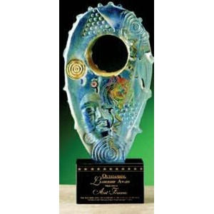 16" American Art Glass Super Award