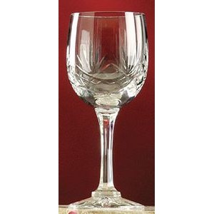 10 Oz. Hand Cut Crystal Wine Goblet Glass