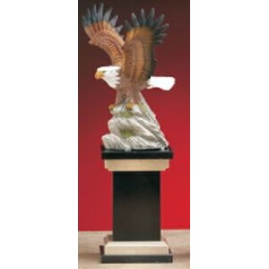 16" Freedom Hand Painted Porcelain Eagle Award