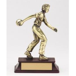Male Bowling Award w/Base