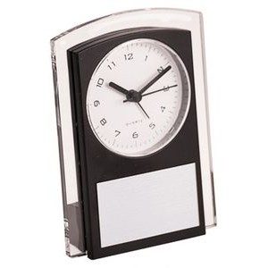 5½" Black Promotional Clock