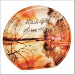 5½" Sublimated Acrylic Dome Paperweight Award