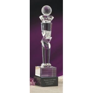 16" Crystal Grand Golf Award