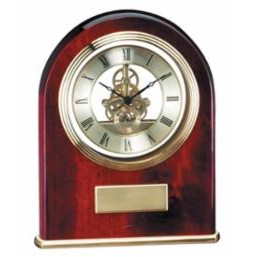 Large Dome Rosewood Clock