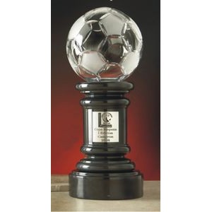 Crystal Soccer Championship Award w/Base