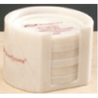 White Genuine Marble Executive Coasters w/Holder (Set of 6)