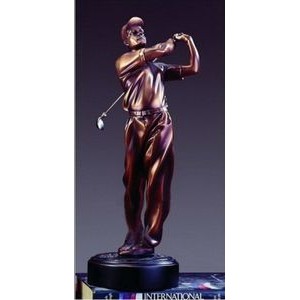 First Place Golfer Resin Award (6"x18")