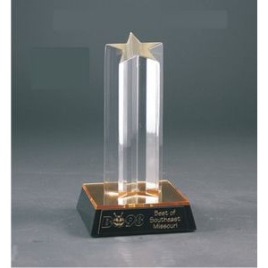 7" Acrylic Star Column Award