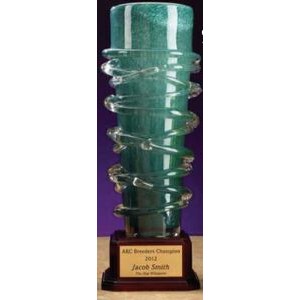 16" Glass Art Trophy