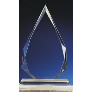 11" Optical Crystal Pinnacle Award
