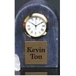 3.5" Blue Mini Genuine Marble Arch Clock Award