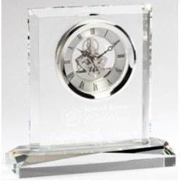 Elegant Crystal Rectangle Clock