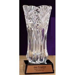 11.5" Executive Crystal Vase