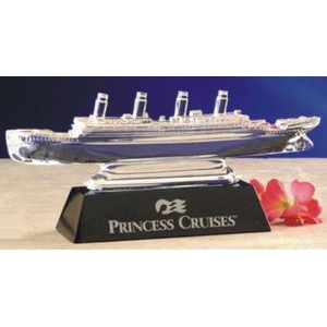 Waterford Crystal Vintage Steamship Award