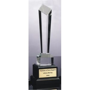 12" Optical Crystal Grand Pillar Award