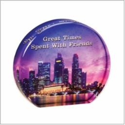 4½" Sublimated Acrylic Dome Paperweight Award